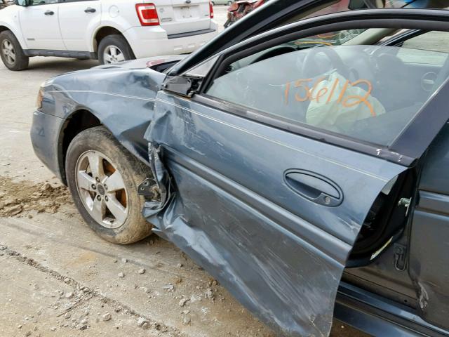 2G2WP552961157251 - 2006 PONTIAC GRAND PRIX GRAY photo 10