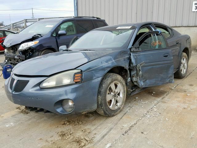 2G2WP552961157251 - 2006 PONTIAC GRAND PRIX GRAY photo 2