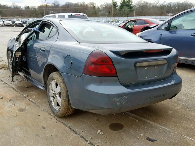2G2WP552961157251 - 2006 PONTIAC GRAND PRIX GRAY photo 3
