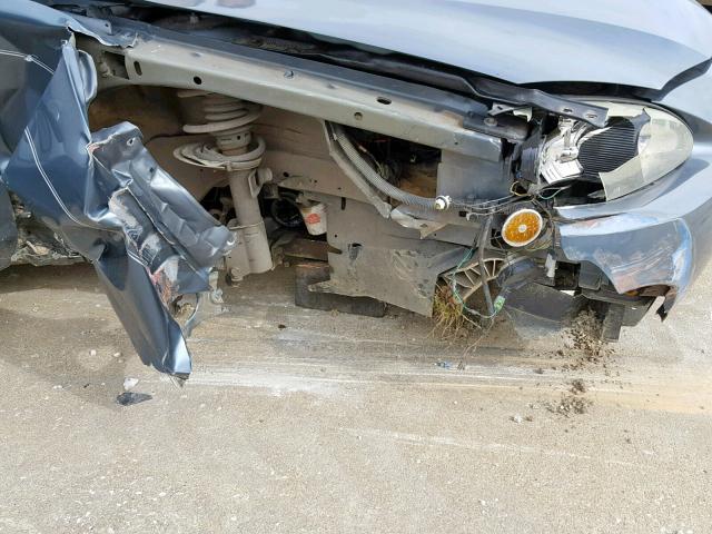 2G2WP552961157251 - 2006 PONTIAC GRAND PRIX GRAY photo 9