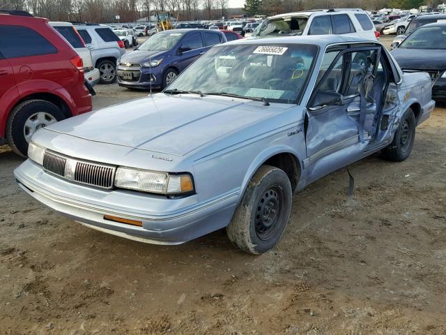 1G3AJ55M7S6426763 - 1995 OLDSMOBILE CIERA SL BLUE photo 2