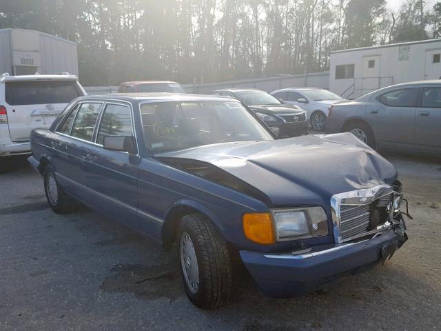 WDBCA35E0KA447598 - 1989 MERCEDES-BENZ 420 SEL BLUE photo 1