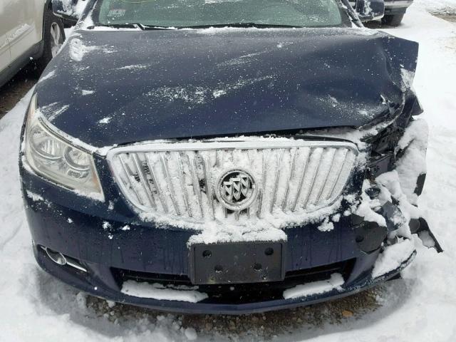 1G4GC5EC7BF132349 - 2011 BUICK LACROSSE C BLUE photo 7