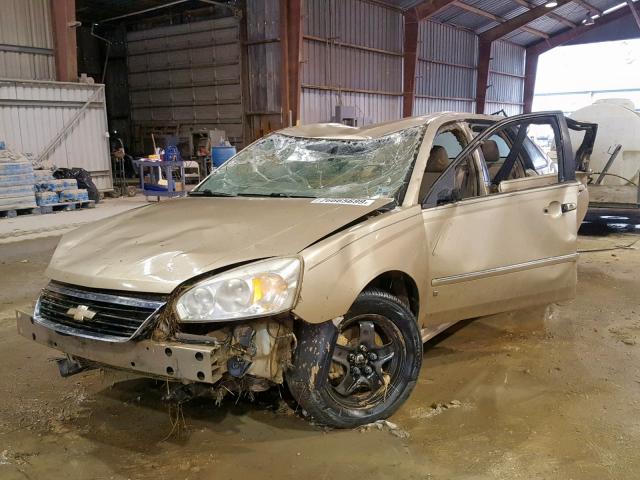 1G1ZT61846F118590 - 2006 CHEVROLET MALIBU MAX ოქროსფერი ფოტო 2