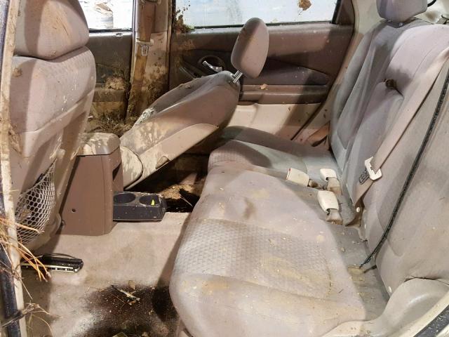 1G1ZT61846F118590 - 2006 CHEVROLET MALIBU MAX ოქროსფერი ფოტო 6