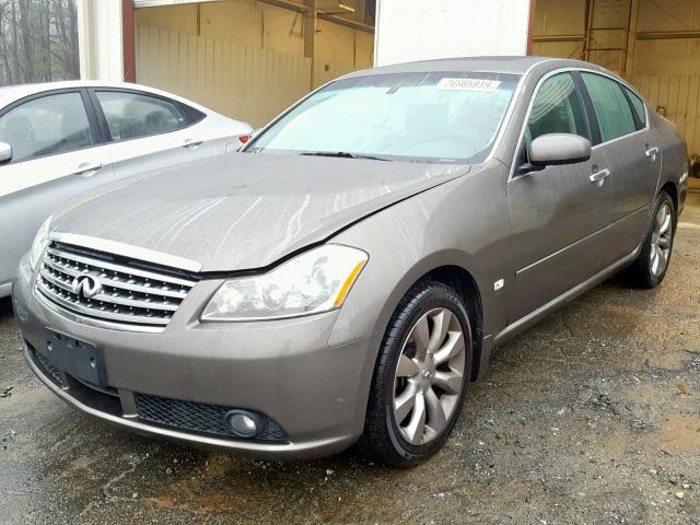 JNKAY01F06M257935 - 2006 INFINITI M35 BASE BROWN photo 2