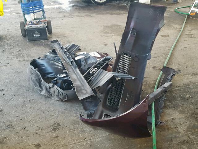 JTKDE167370144495 - 2007 TOYOTA SCION TC MAROON photo 9