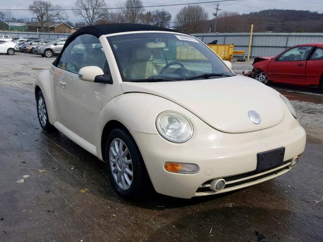3VWCM31Y65M357501 - 2005 VOLKSWAGEN NEW BEETLE Krem foto 1