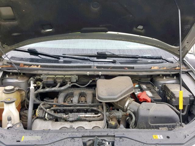 2FMDK38C58BA10542 - 2008 FORD EDGE SEL SILVER photo 7