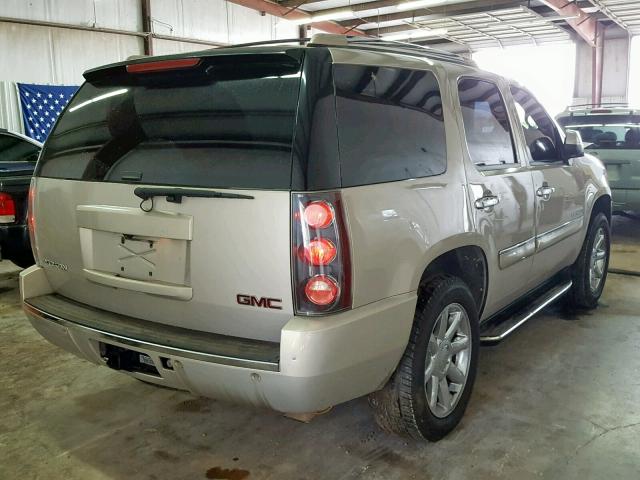 1GKFK638X7J277868 - 2007 GMC YUKON DENA GOLD photo 4