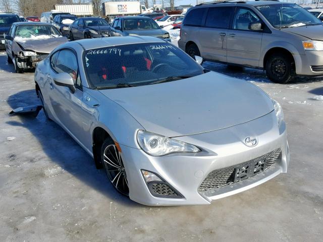 JF1ZNAA18D1702952 - 2013 TOYOTA SCION FR-S SILVER photo 1