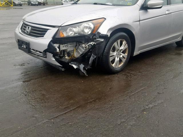 1HGCP26448A088184 - 2008 HONDA ACCORD LXP SILVER photo 9