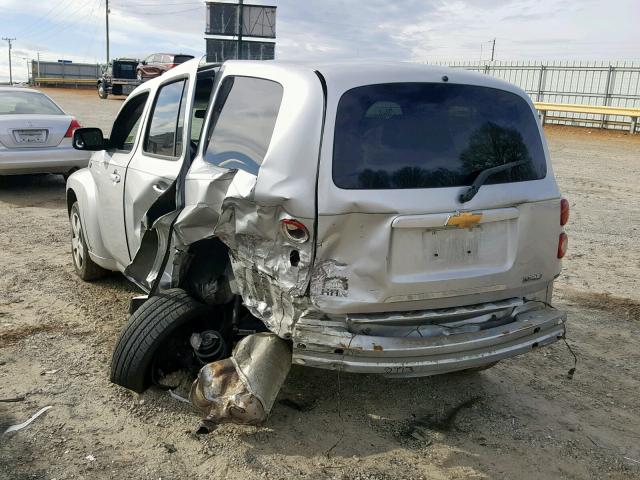 3GNBAADB8AS526580 - 2010 CHEVROLET HHR LS SILVER photo 3