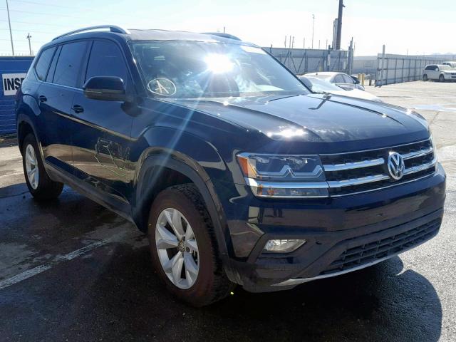 1V2KR2CA2JC520634 - 2018 VOLKSWAGEN ATLAS SE BLACK photo 1