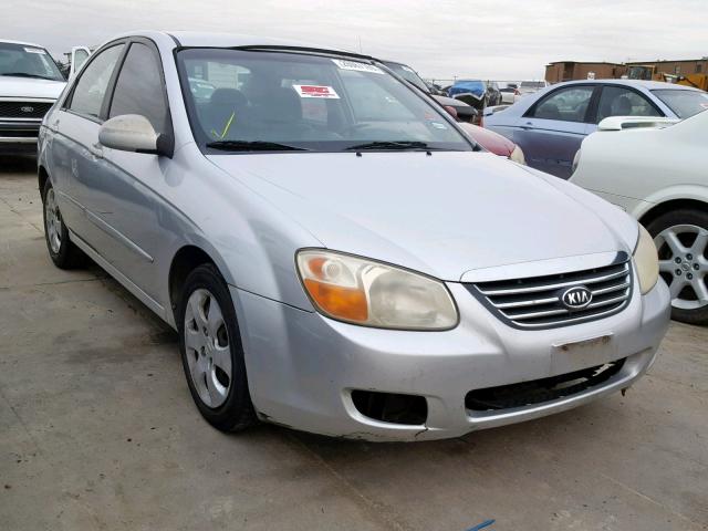 KNAFE121385492512 - 2008 KIA SPECTRA EX SILVER photo 1