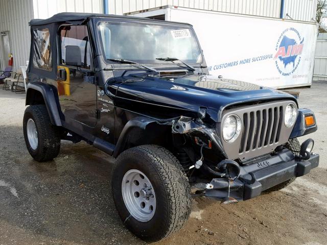 1J4FY19S4XP404895 - 1999 JEEP WRANGLER / BLACK photo 1