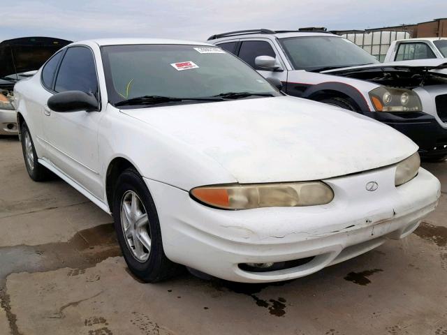 1G3NL12E04C129145 - 2004 OLDSMOBILE ALERO GL WHITE photo 1