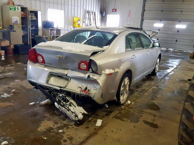 1G1ZG57B694223505 - 2009 CHEVROLET MALIBU LS Gümüş foto 4