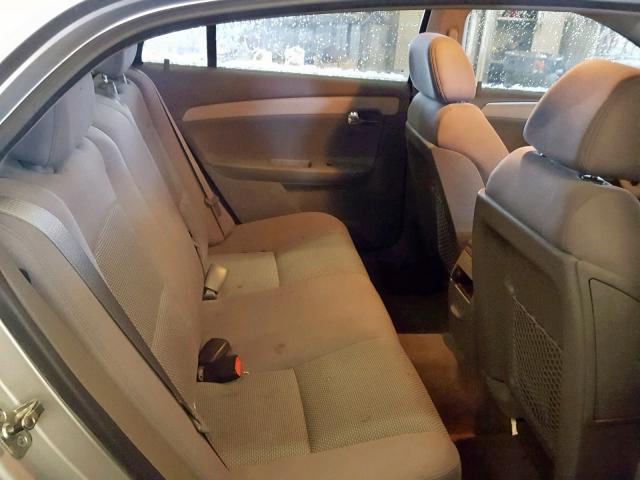 1G1ZG57B694223505 - 2009 CHEVROLET MALIBU LS Gümüş foto 6