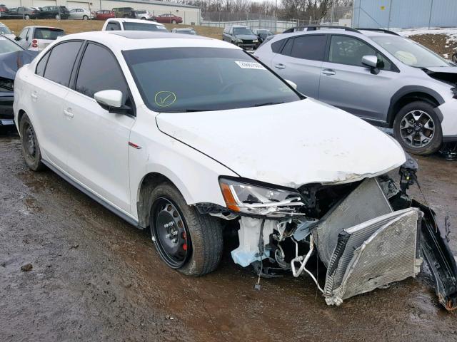 3VW4T7AJ6HM337304 - 2017 VOLKSWAGEN JETTA GLI WHITE photo 1