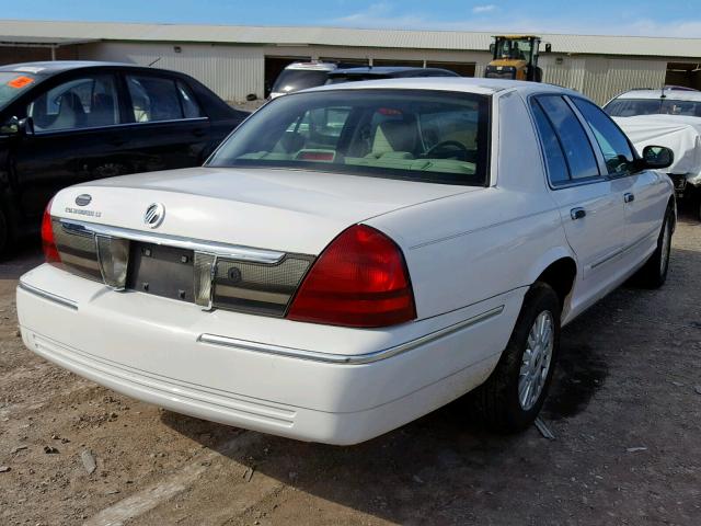 2MEFM75V57X629520 - 2007 MERCURY GRAND MARQ WHITE photo 4