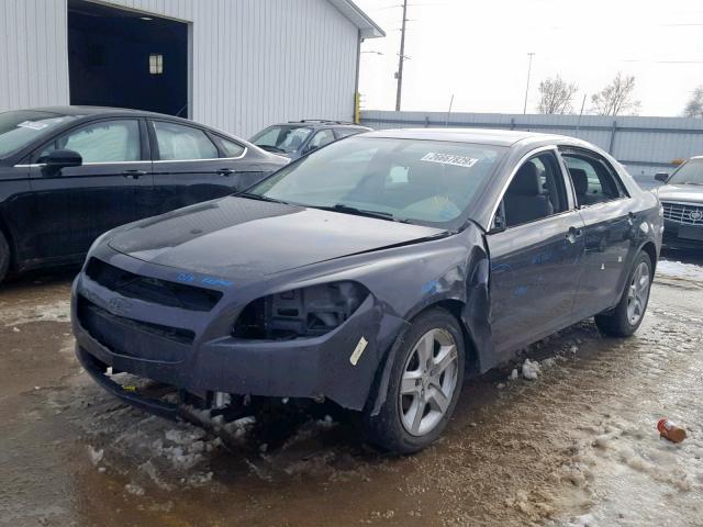 1G1ZB5E13BF144800 - 2011 CHEVROLET MALIBU LS GRAY photo 2