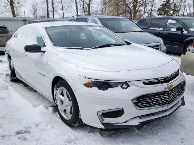 1G1ZB5ST8GF309141 - 2016 CHEVROLET MALIBU LS WHITE photo 1
