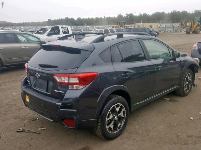 JF2GTADC8JH307260 - 2018 SUBARU CROSSTREK BLACK photo 4