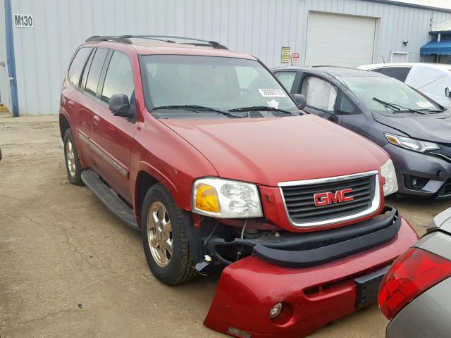 1GKDT13S422509709 - 2002 GMC ENVOY MAROON photo 1