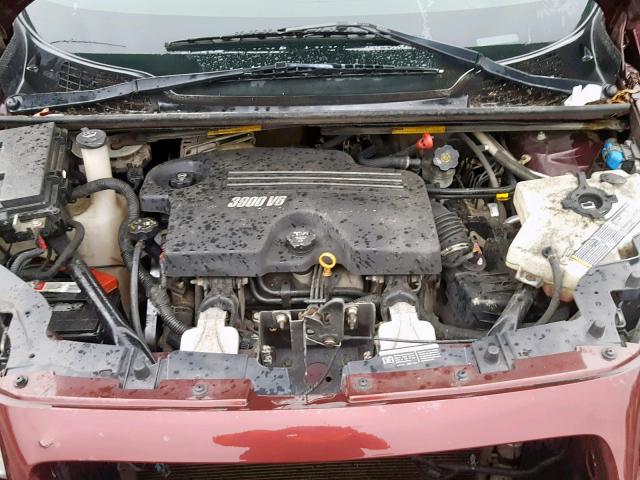 1GNDV23128D159438 - 2008 CHEVROLET UPLANDER L 勃艮第红 照片 7