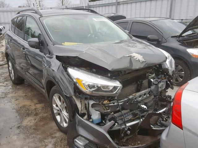 1FMCU0G91HUA96422 - 2017 FORD ESCAPE SE GRAY photo 1