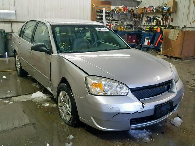 1G1ZS58N38F110461 - 2008 CHEVROLET MALIBU LS SILVER photo 1