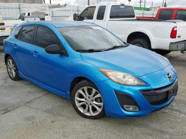 JM1BL1H61A1248199 - 2010 MAZDA 3 S BLUE photo 1