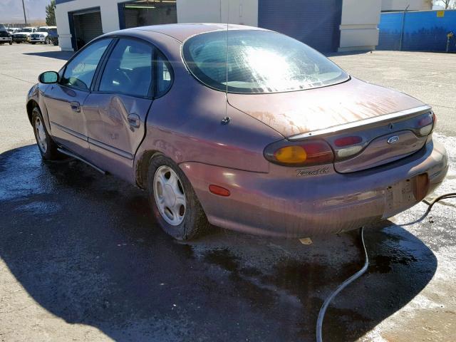 1FALP52U8TG268270 - 1996 FORD TAURUS GL PURPLE photo 3