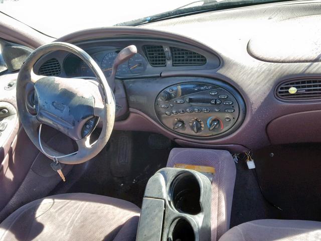 1FALP52U8TG268270 - 1996 FORD TAURUS GL PURPLE photo 9