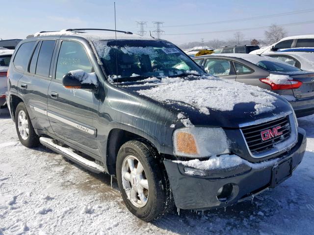 1GKDT13S242332015 - 2004 GMC ENVOY GRAY photo 1