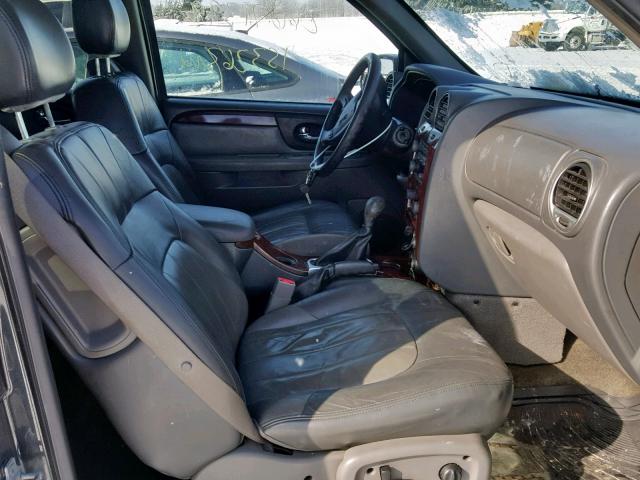 1GKDT13S242332015 - 2004 GMC ENVOY GRAY photo 5