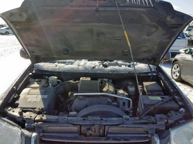 1GKDT13S242332015 - 2004 GMC ENVOY GRAY photo 7