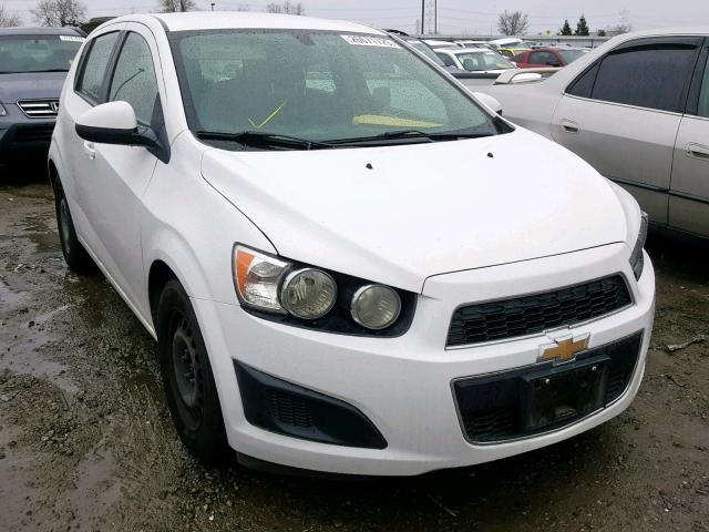 1G1JA6SG5E4233668 - 2014 CHEVROLET SONIC LS 白色 照片 1