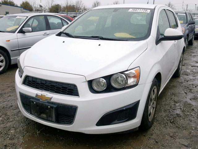 1G1JA6SG5E4233668 - 2014 CHEVROLET SONIC LS 白色 照片 2