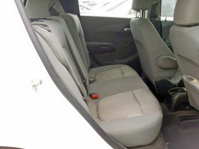 1G1JA6SG5E4233668 - 2014 CHEVROLET SONIC LS 白色 照片 6