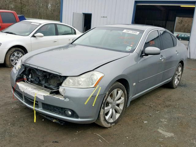 JNKAY01F57M462488 - 2007 INFINITI M35 BASE GRAY photo 2