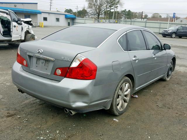 JNKAY01F57M462488 - 2007 INFINITI M35 BASE GRAY photo 4