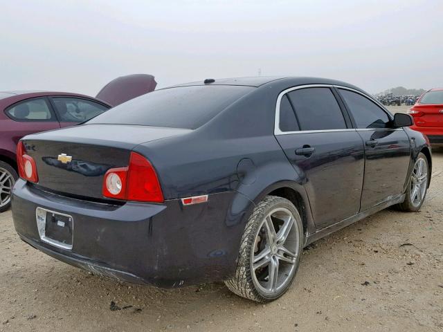 1G1ZG57NX84277222 - 2008 CHEVROLET MALIBU LS 黑色 照片 4