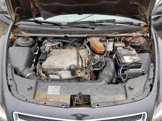 1G1ZG57NX84277222 - 2008 CHEVROLET MALIBU LS 黑色 照片 7