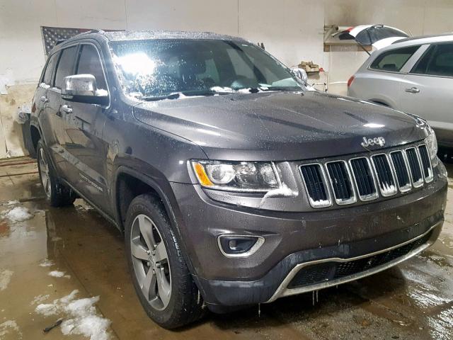 1C4RJFBG9EC355644 - 2014 JEEP GRAND CHER GRAY photo 1