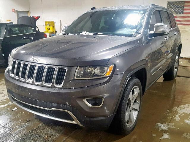 1C4RJFBG9EC355644 - 2014 JEEP GRAND CHER GRAY photo 2