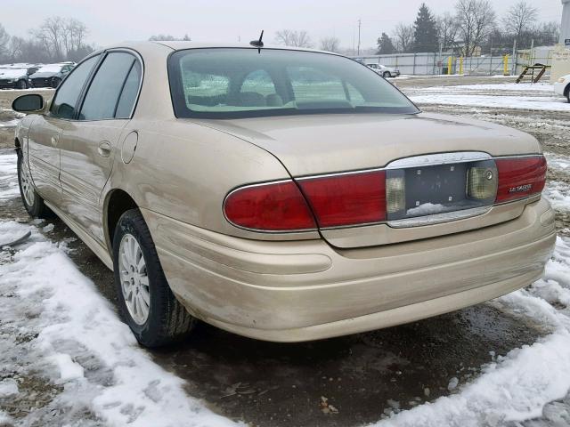 1G4HP52K45U132667 - 2005 BUICK LESABRE CU TAN photo 3