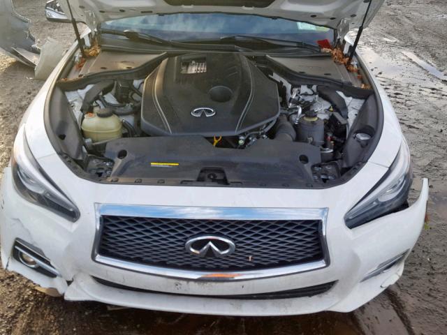 JN1CV7AR6HM681132 - 2017 INFINITI Q50 BASE WHITE photo 7