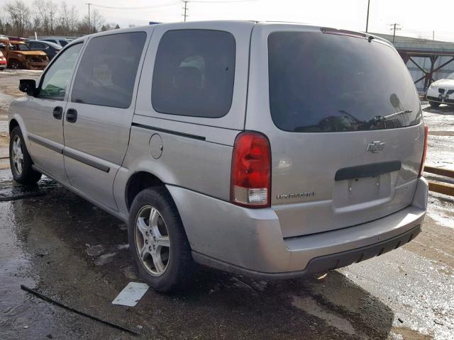 1GNDV23198D178357 - 2008 CHEVROLET UPLANDER L Gümüş foto 3